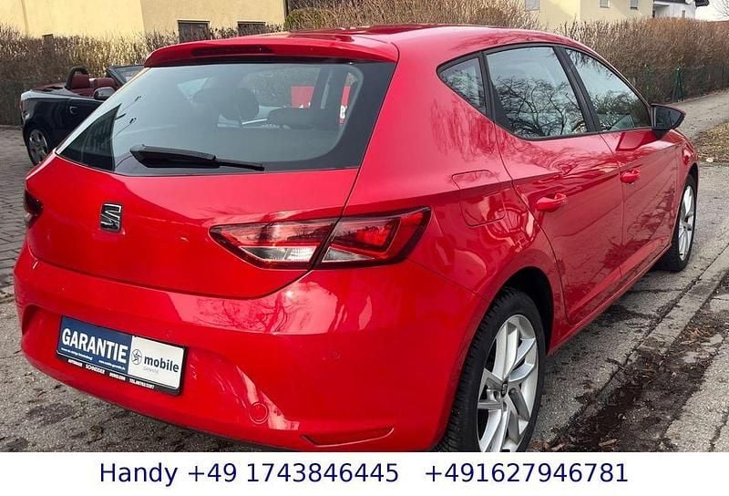 Gebraucht Seat Leon Style 105 PS (77 kW) 2014 Rot Limousine
