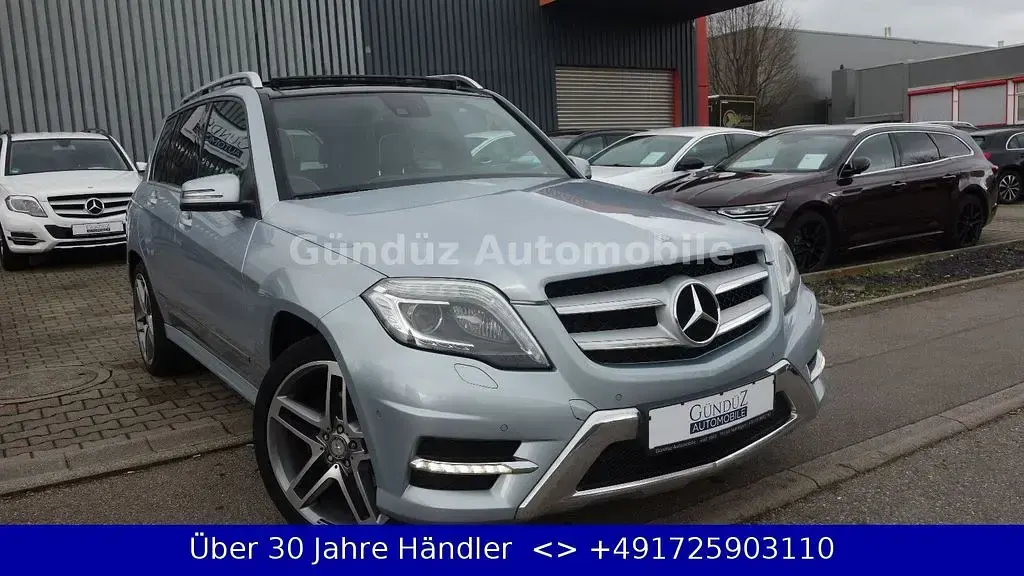 Gebraucht Mercedes GLK250 AMG line 204 PS (150 kW) 2012 Silber SUV