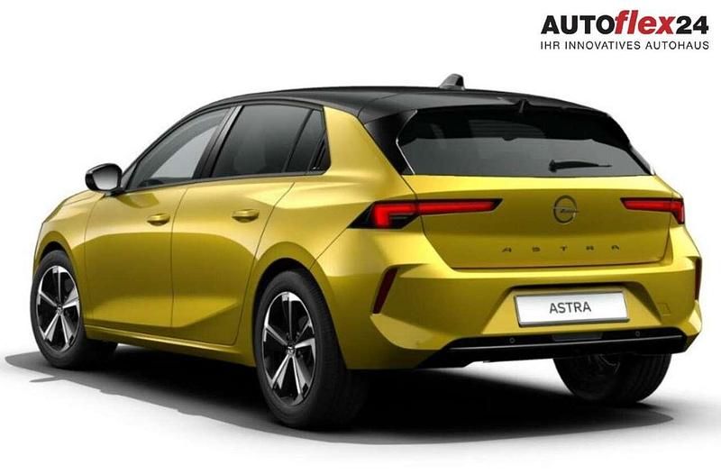Neu Opel Astra 131 PS (96 kW) 2025 Kult gelb metallic Limousine