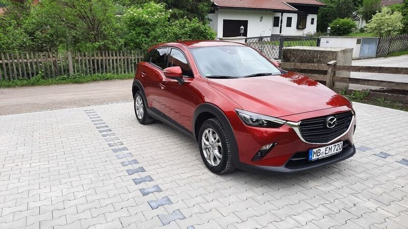 Rot Gebraucht 2019 Mazda CX-3 Exclusive-Line SUV | 15.980 € (Guter Preis) - Bild 1/4