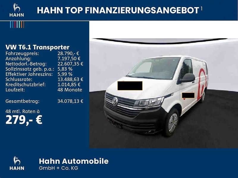 Gebraucht VW T6.1 150 PS (110 kW) 2021 Weiß Van