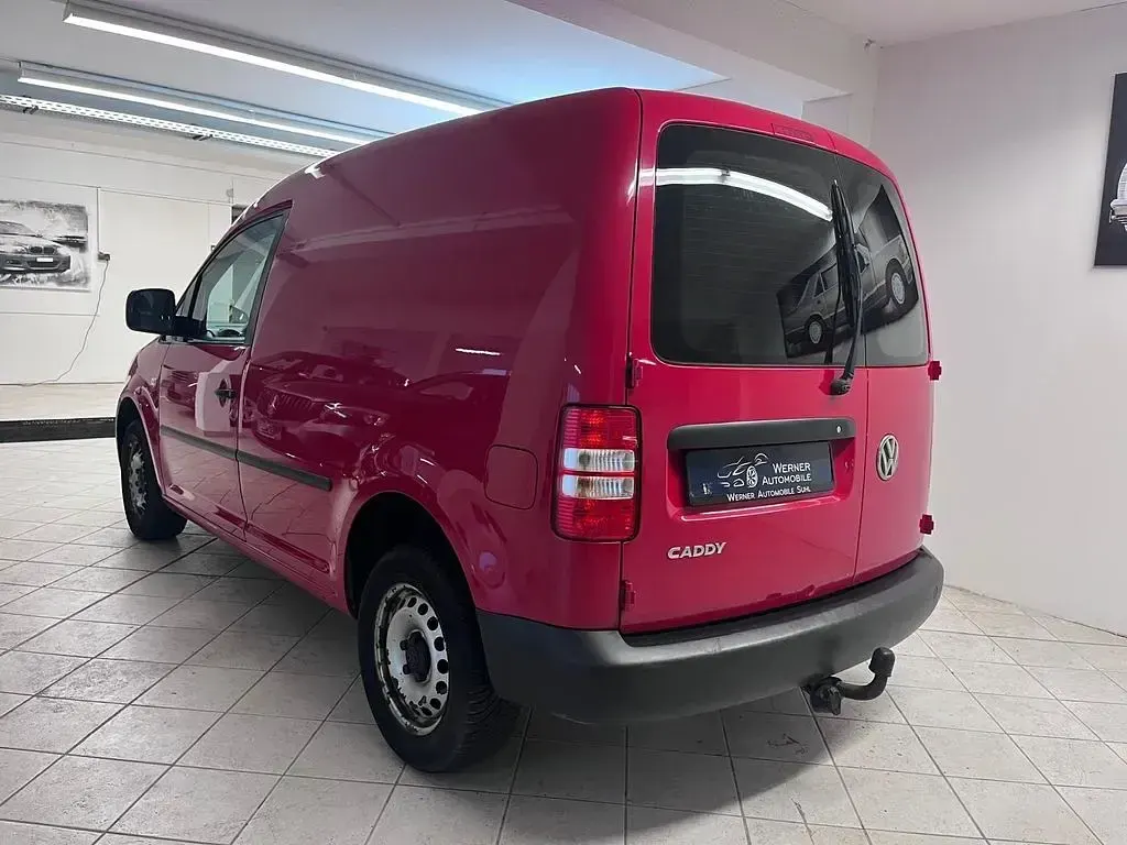 Gebraucht VW Caddy 75 PS (55 kW) 2015 Rot Van / Kleinbus