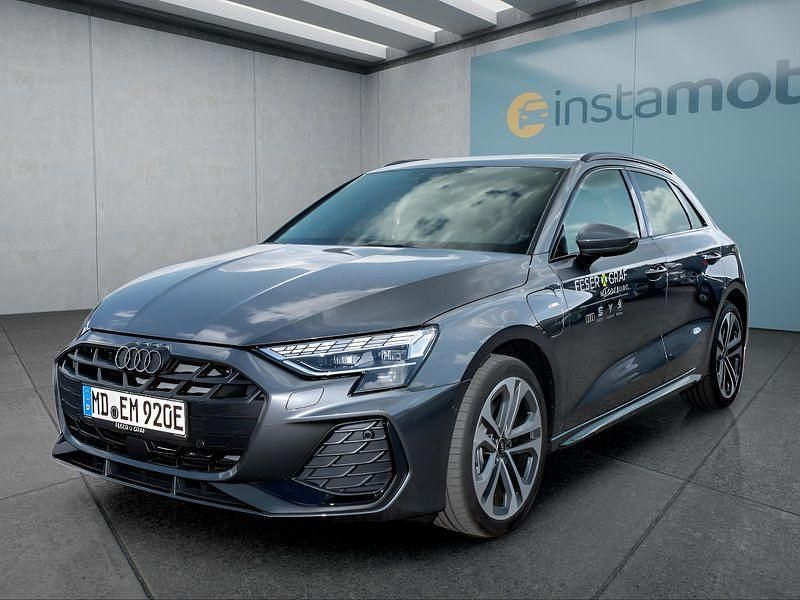 Grau Gebraucht 2025 Audi A3 e-tron S-Line Kleinwagen | 44.949 € - Bild 1/4