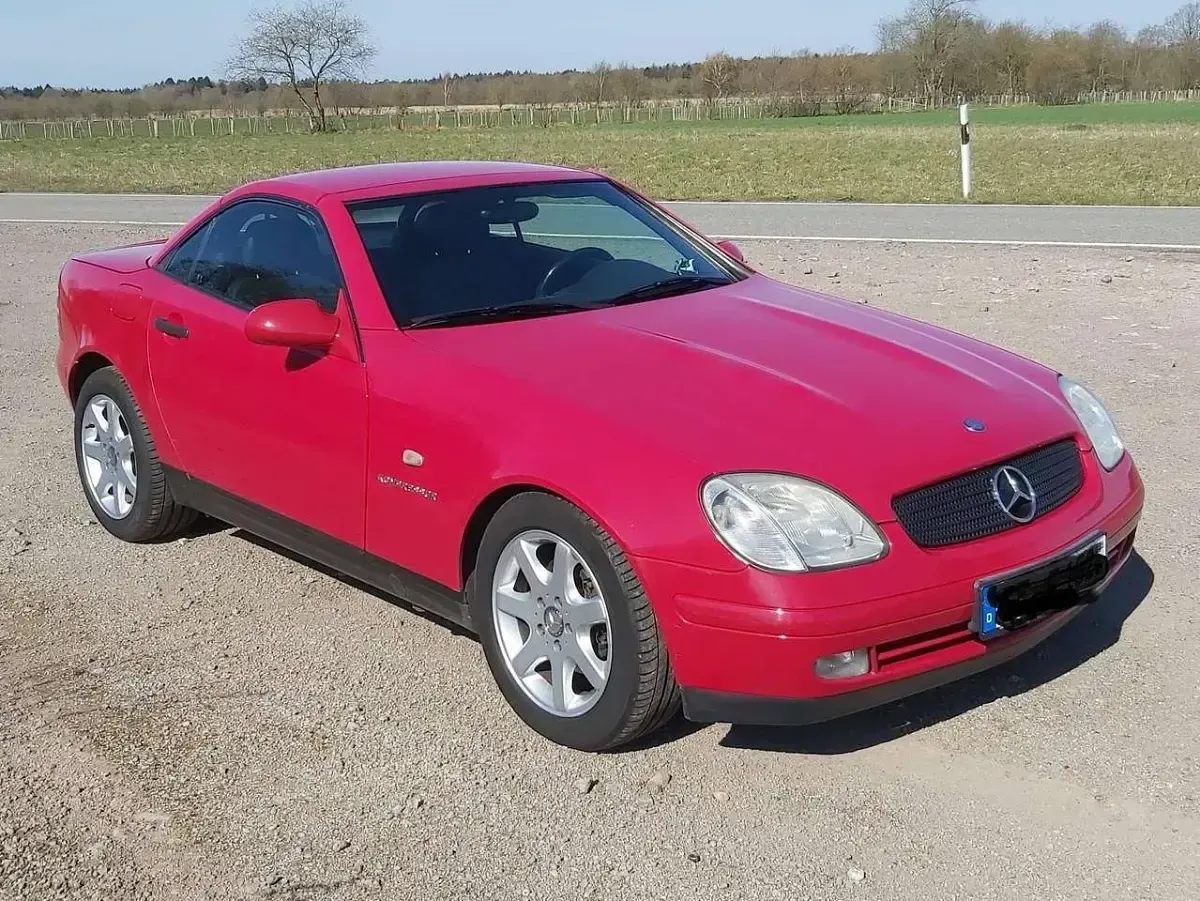 Gebraucht Mercedes SLK230 193 PS (141 kW) 1997 Rot Cabrio