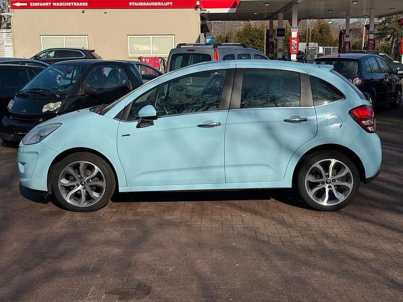 Gebraucht Citroën C3 Exclusive 95 PS (69 kW) 2010 Blau Kleinwagen