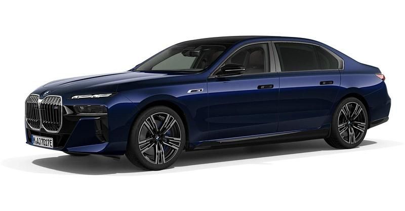 Blau Gebraucht 2024 BMW i7 Comfort Edition Limousine | 139.207 € - Bild 1/4