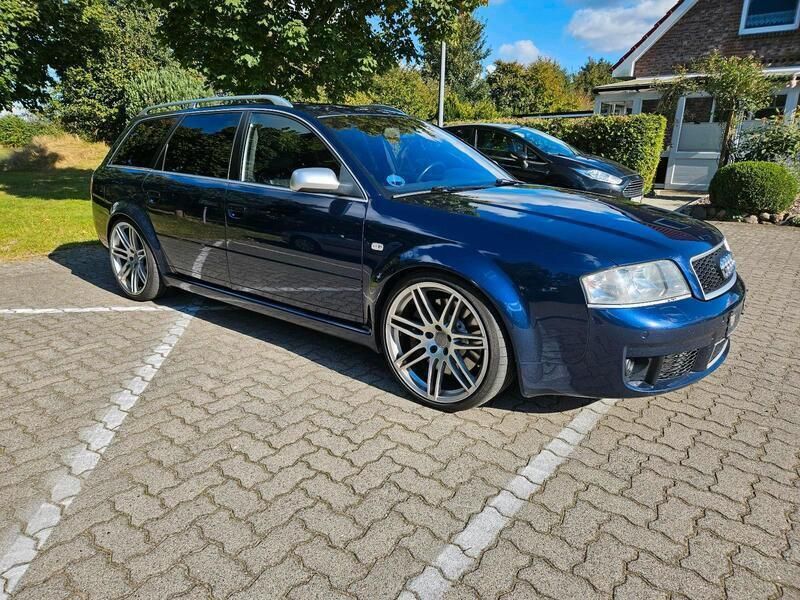 Blau Gebraucht 2004 Audi RS6 Kombi | 13.990 € (Teuer) - Bild 1/4