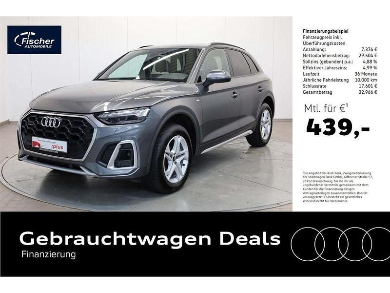 Grau Gebraucht 2022 Audi Q5 S-Line SUV | 36.480 € (Guter Preis) - Bild 1/4