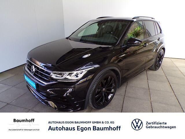 Gebraucht VW Tiguan Style 245 PS (180 kW) 2021 Schwarz / deep black perleffekt SUV