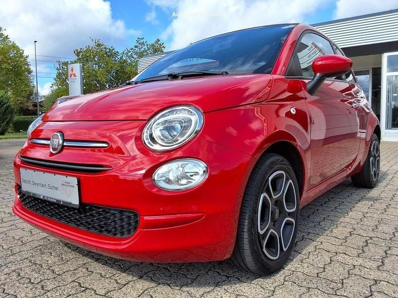 Rot Gebraucht 2022 Fiat 500 Dolcevita Cabrio | 13.890 € (Fairer Preis) - Bild 1/4