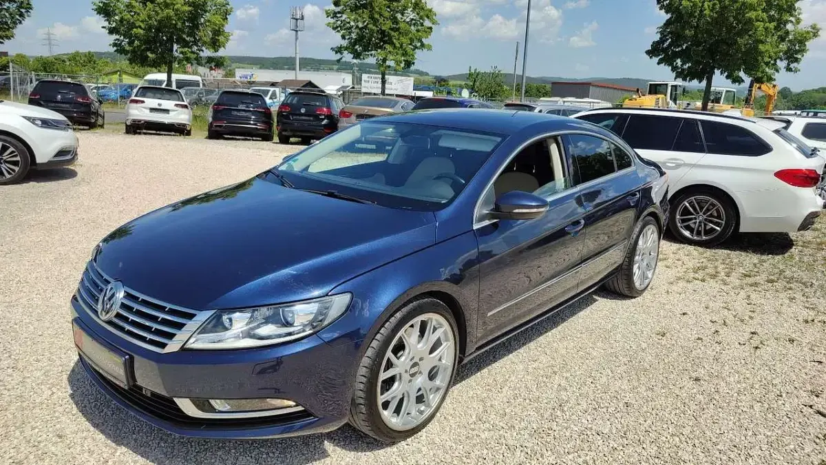 Gebraucht VW CC 300 PS (220 kW) 2014 Blau Limousine