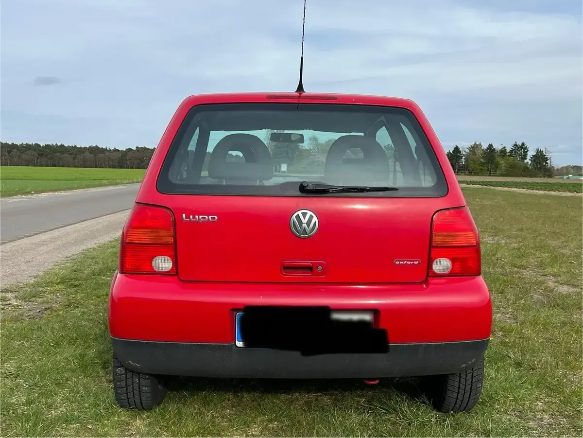 Gebraucht VW Lupo 50 PS (36 kW) 2002 Rot Kleinwagen