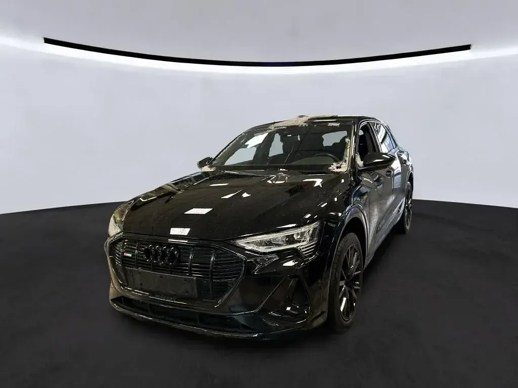 Gebraucht Audi e-tron S-Line 300 kW (408 PS) 2022 Mythosschwarz metallic SUV