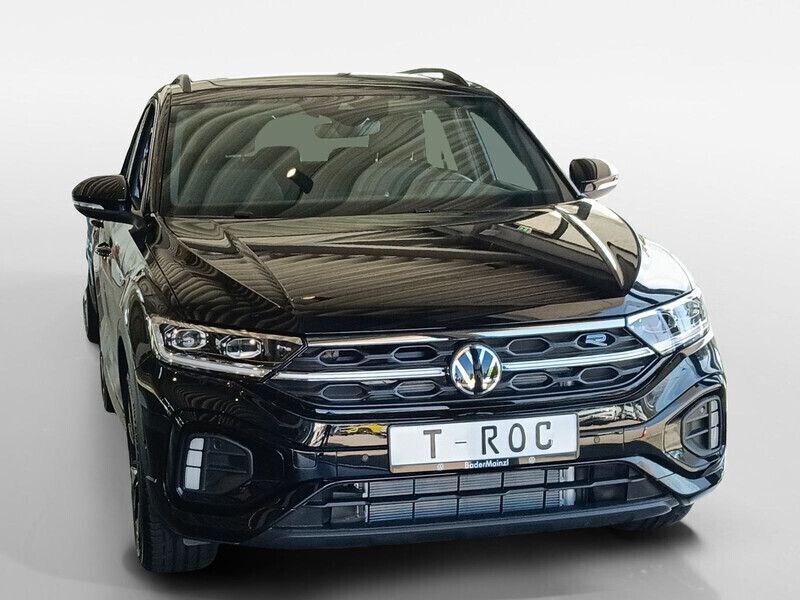 Schwarz Gebraucht 2024 VW T-Roc R-line SUV | 36.880 € (Teuer) - Bild 1/4