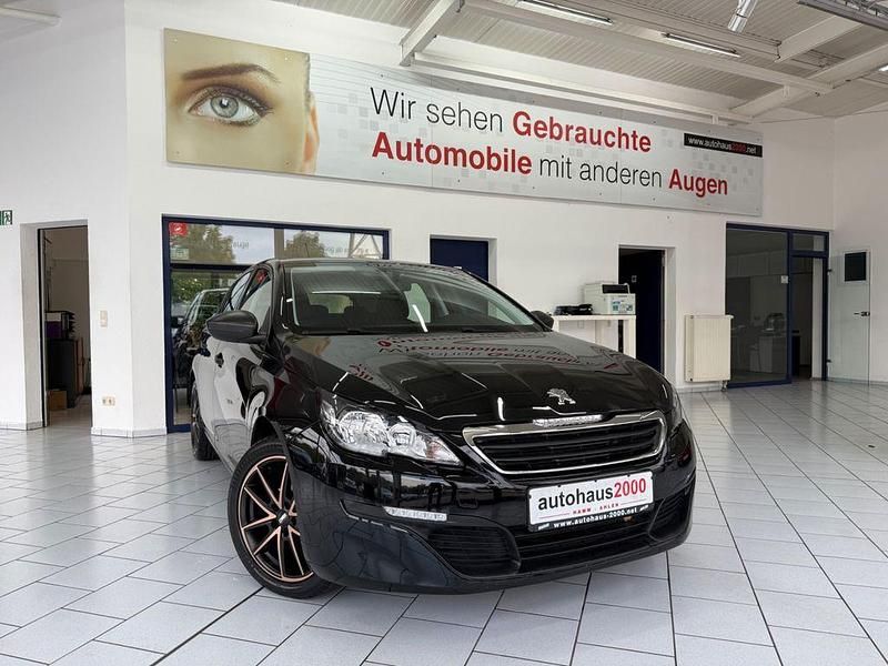 Schwarz Gebraucht 2014 Peugeot 308 Access Limousine | 5.950 € (Guter Preis) - Bild 1/4