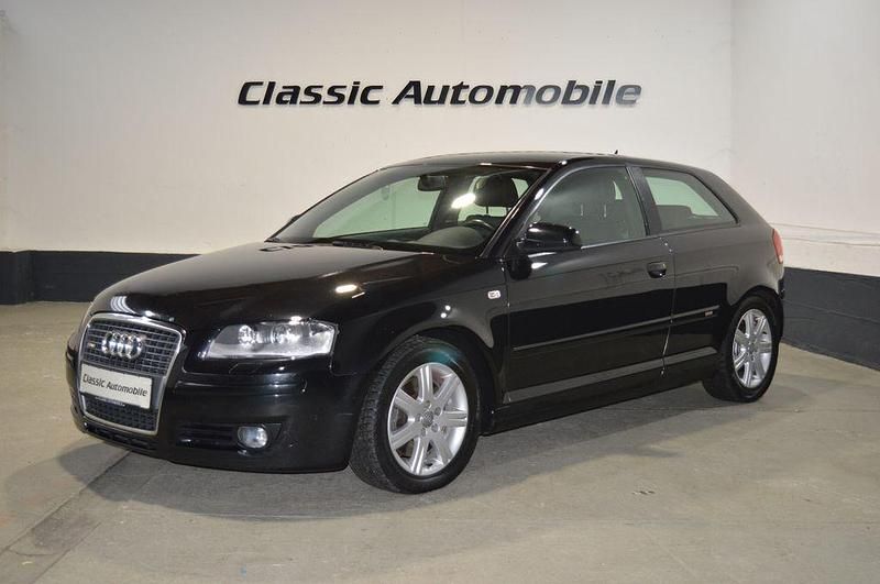 Schwarz Gebraucht 2006 Audi A3 S-Line Limousine | 5.990 € (Etwas zu teuer) - Bild 1/4
