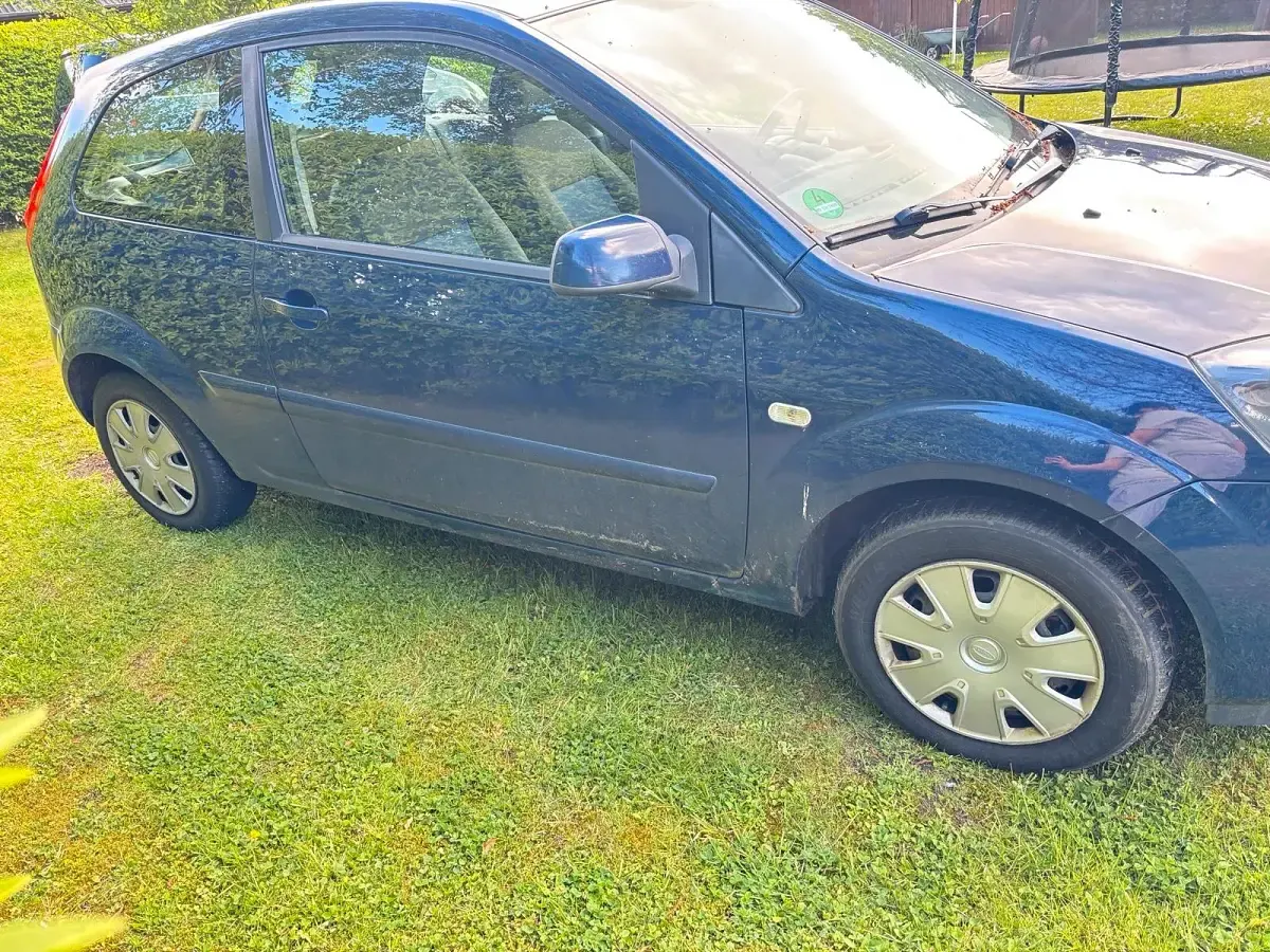 Brugt Ford Fiesta 80 HK (58 kW) 2008 Blå Hatchback