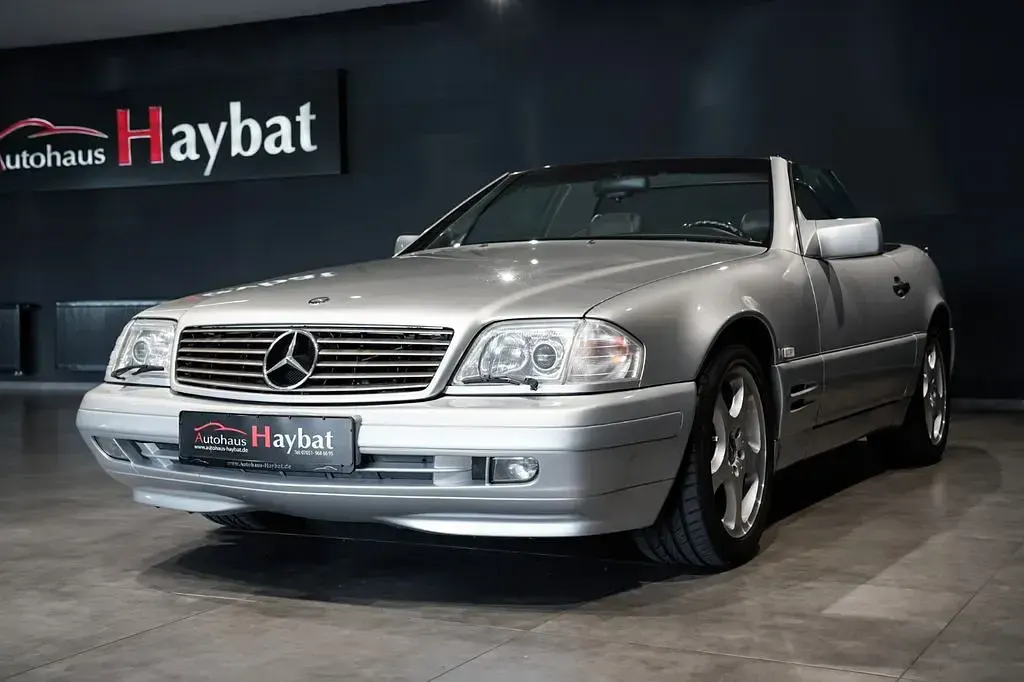 Gebraucht Mercedes SL280 193 PS (141 kW) 1996 Silber Cabrio