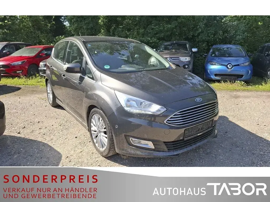Gebraucht Ford C-MAX Titanium 125 PS (91 kW) 2018 Magnetic Van / Kleinbus