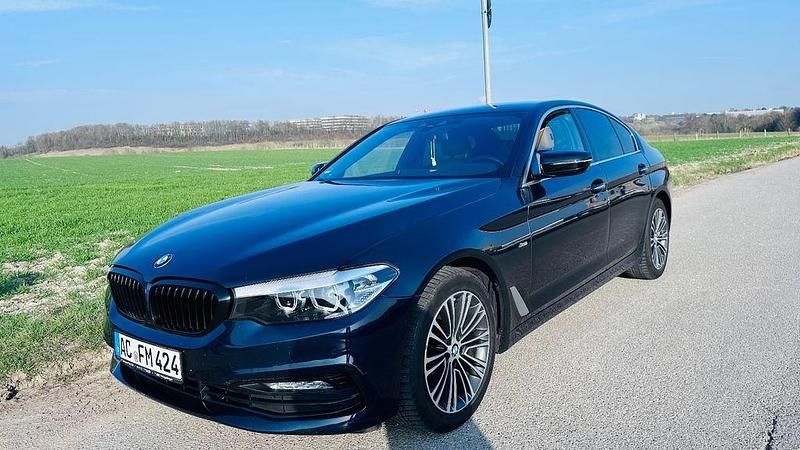 Gebraucht BMW 520 190 PS (139 kW) 2017 Blau Limousine