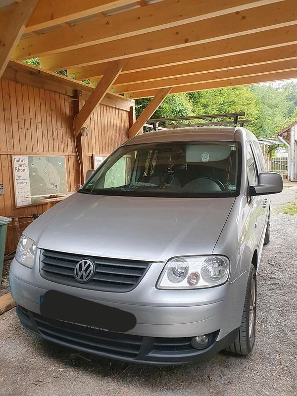 Silber Gebraucht 2008 VW Caddy Maxi Life Life Van / Kleinbus | 5.500 € (Superpreis) - Bild 1/4