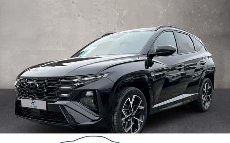 Schwarz Gebraucht 2025 Hyundai Tucson N Line SUV | 38.990 € (Fairer Preis) - Bild 1/4
