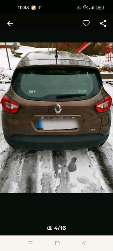 Gebraucht Renault Captur 90 PS (66 kW) 2014 Braun SUV