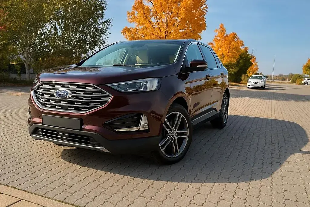 Second-hand Ford Edge Titanium 280 CP (205 kW) 2019 Roșu SUV