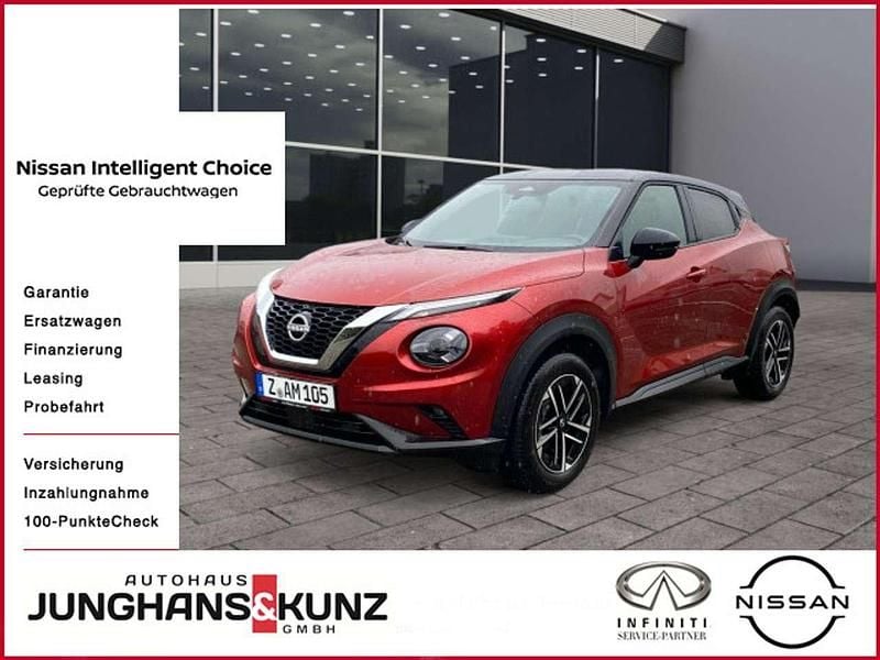 Reddish orange/black Gebraucht 2024 Nissan Juke N-Connecta SUV | 22.900 € (Etwas zu teuer) - Bild 1/4