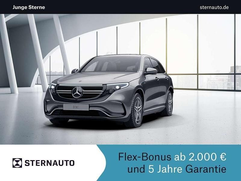 Metalliclack selenitgrau Gebraucht 2021 Mercedes EQC400 AMG line SUV | 35.580 € (Guter Preis) - Bild 1/4