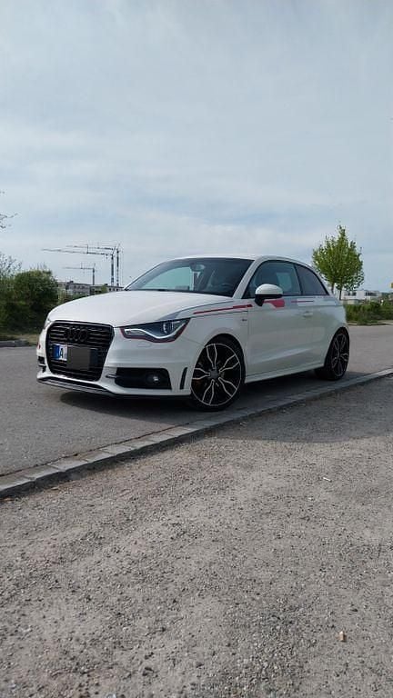 Brugt Audi A1 S-Line 122 HK (89 kW) 2014 Hvid Hatchback