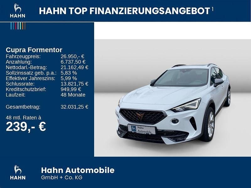 Gebraucht Cupra Formentor 150 PS (110 kW) 2023 "nevada" weiss SUV