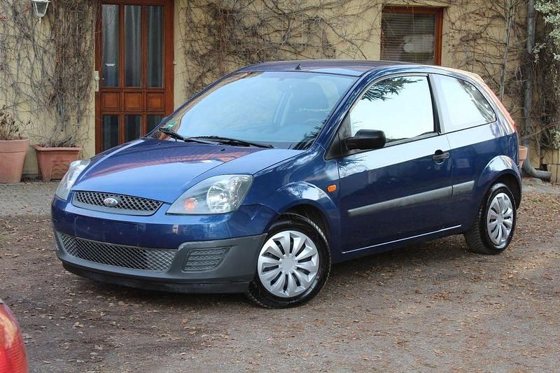 Gebraucht Ford Fiesta 60 PS (44 kW) 2007 Blau Kleinwagen