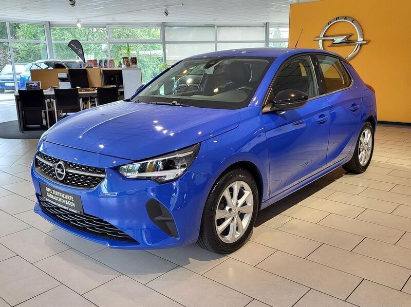 Blau Gebraucht 2021 Opel Corsa Elegance Limousine | 12.470 € (Fairer Preis) - Bild 1/4