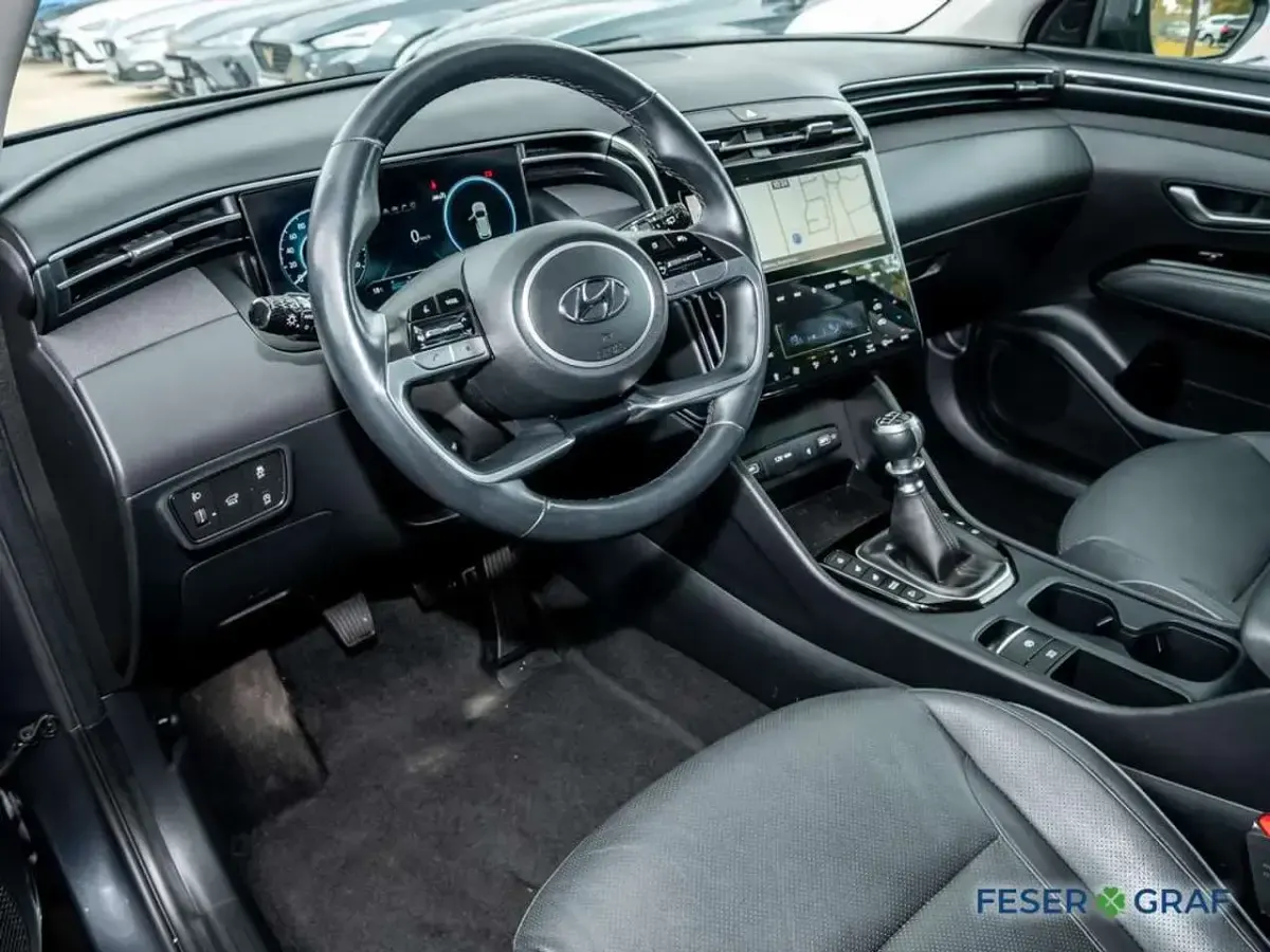 Gebraucht Hyundai Tucson Prime 179 PS (131 kW) 2021 Dark knight SUV