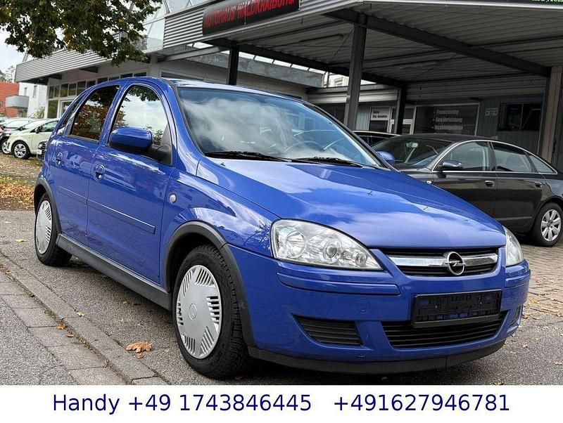 Blau Gebraucht 2005 Opel Corsa Edition Limousine | 1.200 € (Fairer Preis) - Bild 1/4