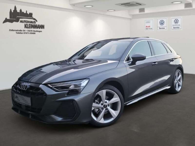 Daytonagrau perleffekt Gebraucht 2024 Audi A3 Sportback S-Line Kleinwagen | 39.970 € (Guter Preis) - Bild 1/4