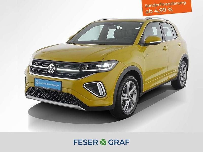 Grape yellow Gebraucht 2024 VW T-Cross R-line SUV | 24.250 € (Fairer Preis) - Bild 1/4