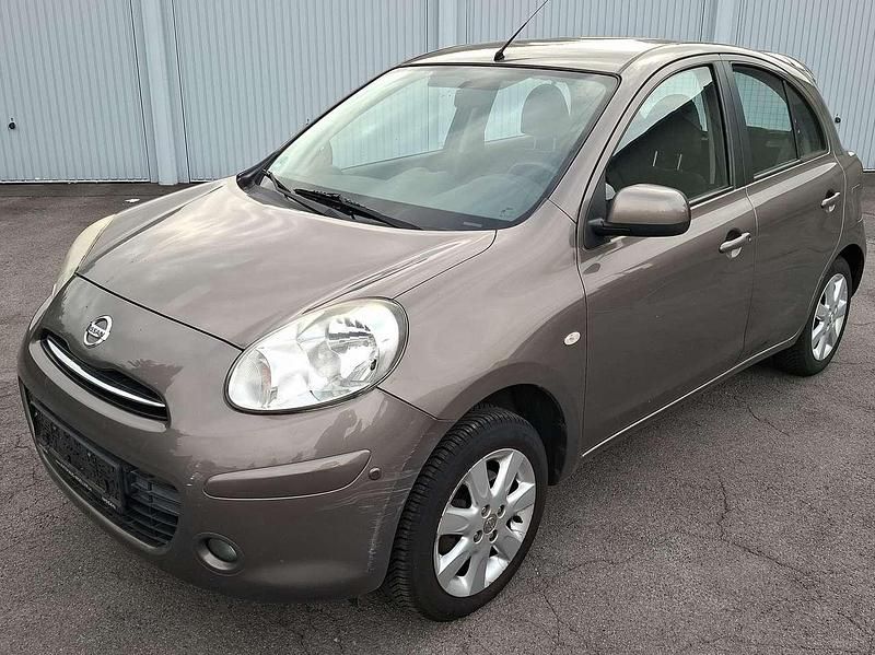 Titanium grey (m) Gebraucht 2012 Nissan Micra Acenta Kleinwagen | 2.990 € (Superpreis) - Bild 1/4