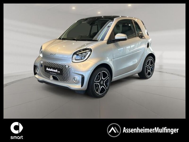 Silber Gebraucht 2021 Smart ForTwo Electric Drive Exclusive Coupé | 9.759 € (Guter Preis) - Bild 1/4