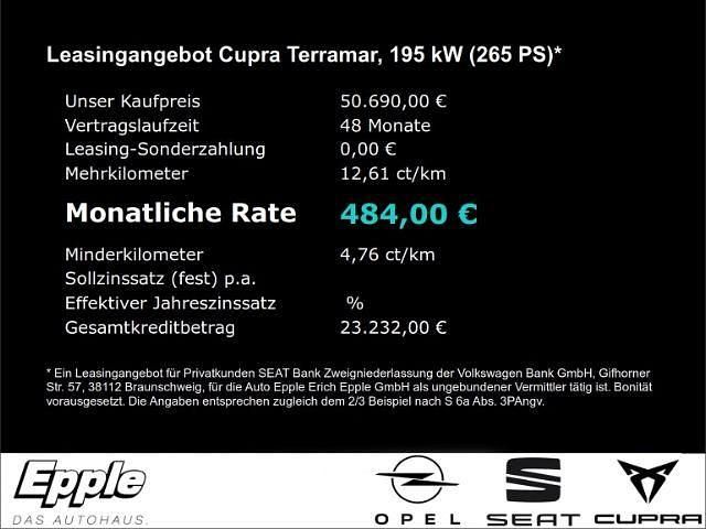 Neu Cupra Terramar Limited Edition 265 PS (194 kW) 2025 Grau SUV