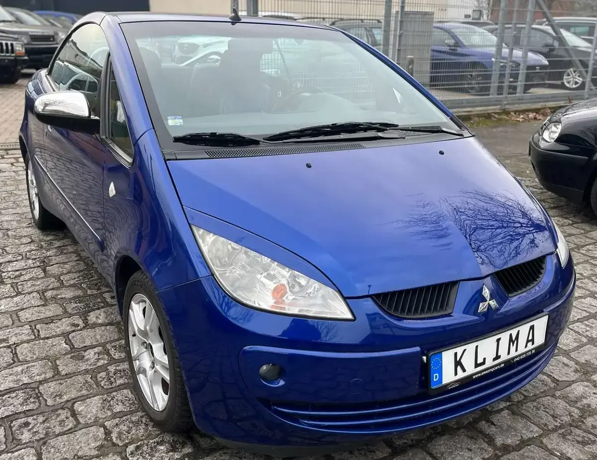 Gebraucht Mitsubishi Colt Invite 109 PS (80 kW) 2007 Aquamarinblau (p) Cabrio