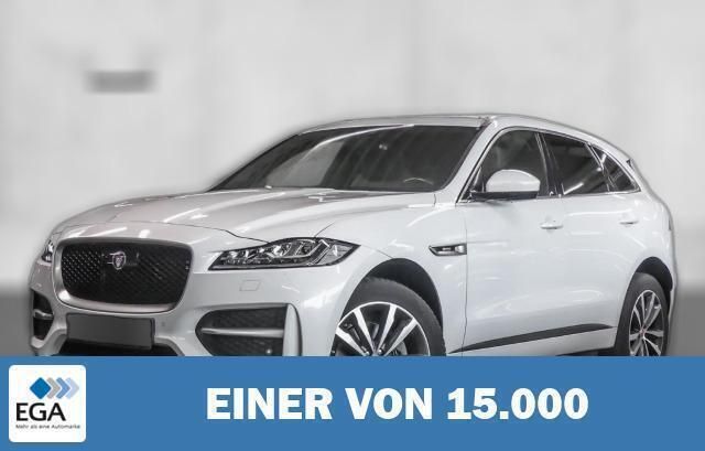 Weiß metallic Gebraucht 2018 Jaguar F-Pace R-Sport SUV | 32.900 € (Teuer) - Bild 1/4