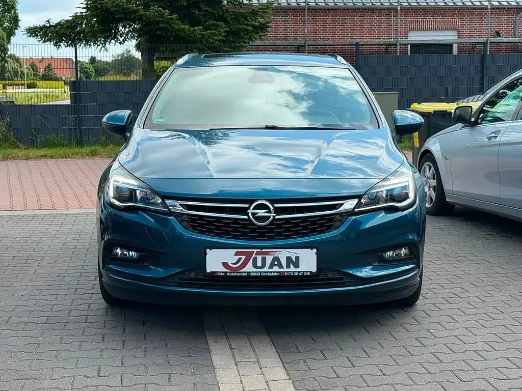 Gebraucht Opel Astra Dynamic 110 PS (80 kW) 2016 Blau Kombi