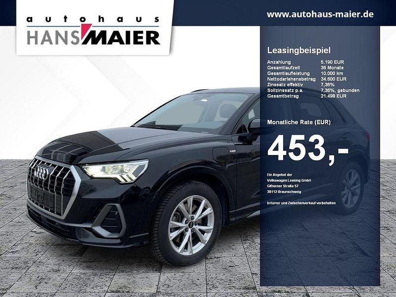 Mythosschwarz metallic Gebraucht 2022 Audi Q3 S-Line SUV | 34.600 € (Fairer Preis) - Bild 1/4