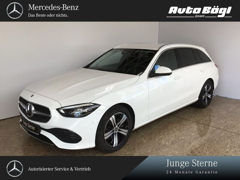 Unilack polarweiß Gebraucht 2023 Mercedes C200 Avantgarde Kombi | 34.980 € (Fairer Preis) - Bild 1/4