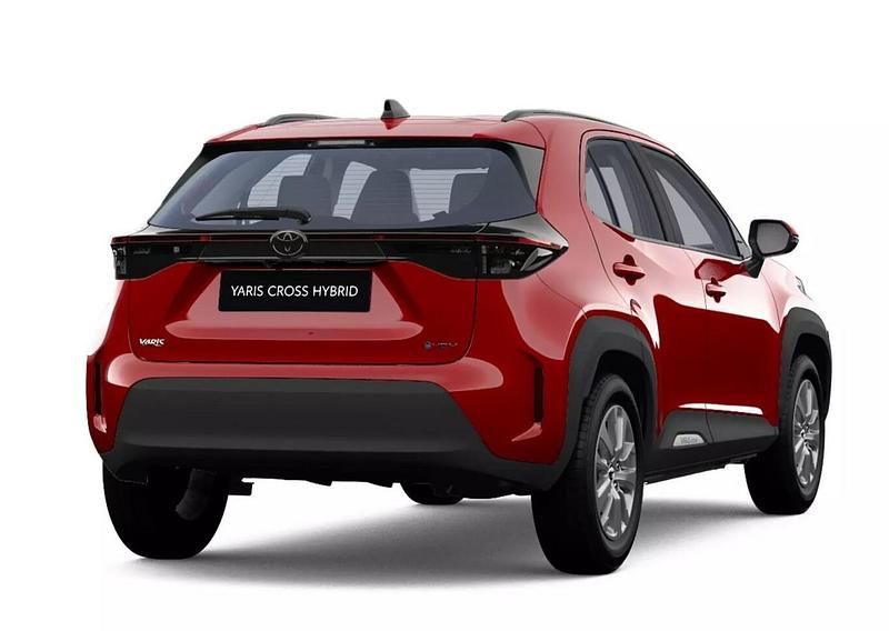 Neu Toyota Yaris Hybrid 116 PS (85 kW) 2026 Karmina rot metallic