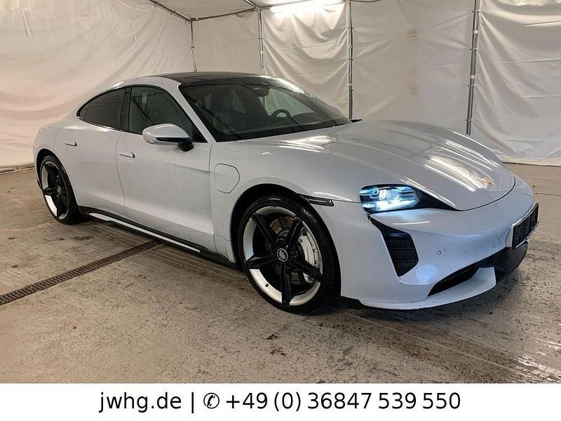 Gebraucht Porsche Taycan Turbo 500 kW (680 PS) 2021 Grau Limousine