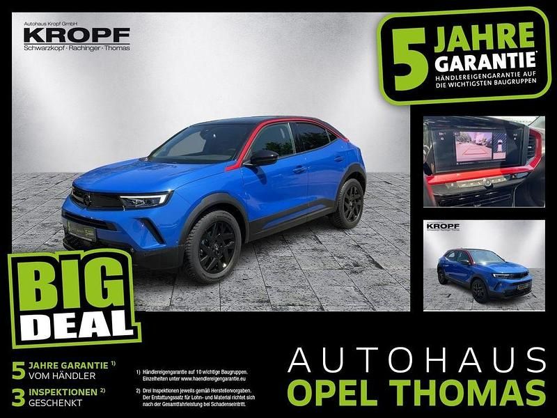 Perl blau/voltaik blau Gebraucht 2022 Opel Mokka GS Line SUV | 19.990 € (Fairer Preis) - Bild 1/4