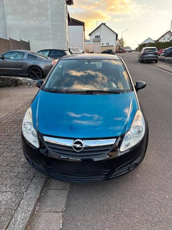 Gebraucht Opel Corsa 60 PS (44 kW) 2010 Schwarz Kleinwagen